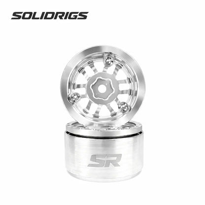 1.0" SR-28 BEADLOCK WHEELS SOLIDRIGS RC