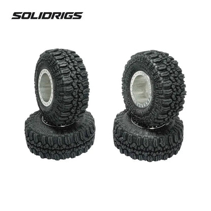 SENTINEL M/T 1.0" 58*24mm TIRES SOLIDRIGS RC