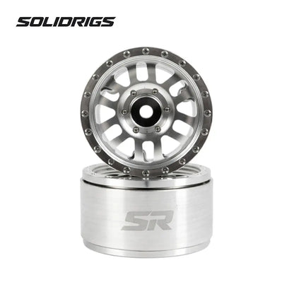 1.0" SR-28 BEADLOCK WHEELS SOLIDRIGS RC