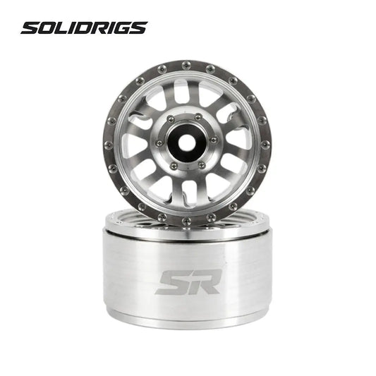 1.0" SR-28 BEADLOCK WHEELS SOLIDRIGS RC