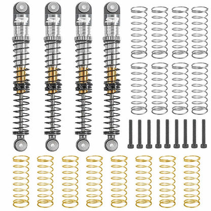 SCX-24 53MM LT Threaded Shock Absorbers SOLIDRIGS RC