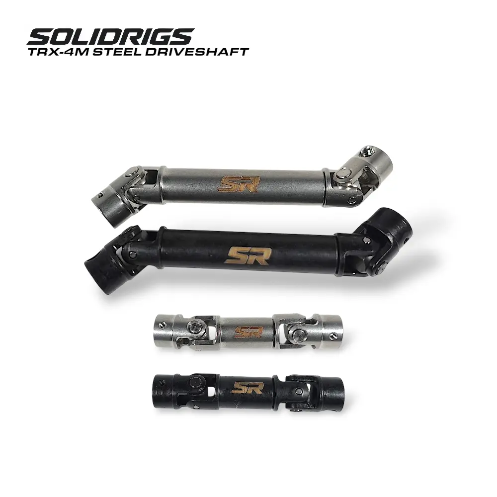 SOLIDRIGS Steel Driveshafts for Traxxas TRX4M | SOLIDRIGS RC